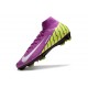 Nike Zoom Mercurial Superfly X Elite FG Viola Giallo Bianco