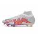 Nike Air Zoom Mercurial Superfly IX Elite FG Bianco Off Noir Latte Di Cocco