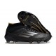 Adidas Scarpe F50 Elite Mid FG Nero Core Ferro Metallizzato Oro Met