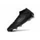 Adidas Scarpe F50 Elite Mid FG Nero Core Ferro Metallizzato Oro Met