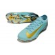 Nike Air Zoom Mercurial Vapor 16 Elite FG Blu Or