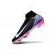 Nike Air Zoom Mercurial Superfly 10 Elite FG Nero Bianco Rosa Blu