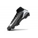 Nike Air Zoom Mercurial Superfly 10 Elite FG Nero Bianco