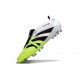 Adidas Predator 2025 Elite FT FG Bianco Nero Limone Lucido