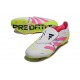 Adidas Predator 2025 Elite FT FG Bianco Rosa Lucido Limone Lucido