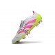 Adidas Predator 2025 Elite FT FG Bianco Rosa Lucido Limone Lucido