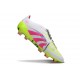 Adidas Predator 2025 Elite FT FG Bianco Rosa Lucido Limone Lucido