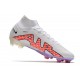 Nike Air Zoom Mercurial Superfly IX Elite FG Bianco Off Noir Latte Di Cocco