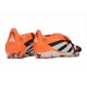 Adidas Predator 2025 Elite FT FG Nero Bianco Arancio