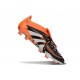 Adidas Predator 2025 Elite FT FG Nero Bianco Arancio