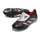 Adidas Predator 2025 Elite FT FG Nero Bianco Rosso