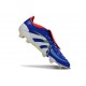 Adidas Predator 2025 Elite FT FG Blu Rosso Bianco