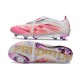 Adidas Predator Elite Fold-over Tongue FG Bianco Rosa