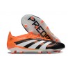 Scarpa Nuovo adidas Predator Elite FG Nero Bianco Arancio