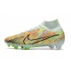 Nike Air Zoom Mercurial Superfly IX Elite FG Verde Orzo Blu Nerastro Arancione Total