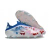 Adidas Scarpe F50 Elite Laceless FG Blanc Rose Bleu