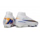 Scarpa Nike Zoom Mercurial Superfly X Elite FG Bianco Oro Blu
