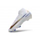 Scarpa Nike Zoom Mercurial Superfly X Elite FG Bianco Oro Blu