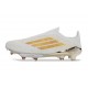 adidas F50+ Senza Lacci FG Bianco Oro
