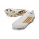 adidas F50+ Senza Lacci FG Bianco Oro
