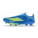 adidas F50+ Senza Lacci FG X MESSI Team Blu Royal Giallo Solare Semi Blu Burst