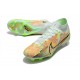 Nike Air Zoom Mercurial Superfly IX Elite FG Verde Orzo Blu Nerastro Arancione Total