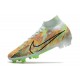 Nike Air Zoom Mercurial Superfly IX Elite FG Verde Orzo Blu Nerastro Arancione Total
