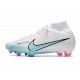 Nike Air Zoom Mercurial Superfly IX Elite FG Bianco Blu Baltico Rosa Blast Indigo Haze