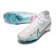 Nike Air Zoom Mercurial Superfly IX Elite FG Bianco Blu Baltico Rosa Blast Indigo Haze