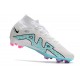 Nike Air Zoom Mercurial Superfly IX Elite FG Bianco Blu Baltico Rosa Blast Indigo Haze