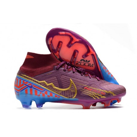 Nike Air Zoom Mercurial Superfly IX Elite FG Mbappé Personal Edition - Röd Guld