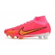Nike Air Zoom Mercurial Superfly IX Elite FG Rosa Giallo