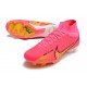 Nike Air Zoom Mercurial Superfly IX Elite FG Rosa Giallo