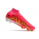Nike Air Zoom Mercurial Superfly IX Elite FG Rosa Giallo