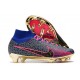 Nike Air Zoom Mercurial Superfly IX Elite FG Blu Rosa Nero