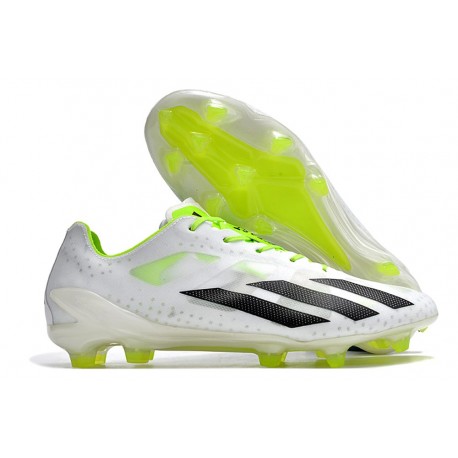 adidas X Crazyfast + FG Bianco Nero Core Limone Lucido