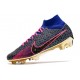 Nike Air Zoom Mercurial Superfly IX Elite FG Blu Rosa Nero