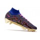 Nike Air Zoom Mercurial Superfly IX Elite FG Blu Rosa Nero