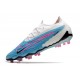 Scarpe da Calcio Nike Phantom GX Elite FG Blu Baltico Rosa Blast Bianco Laser Blu